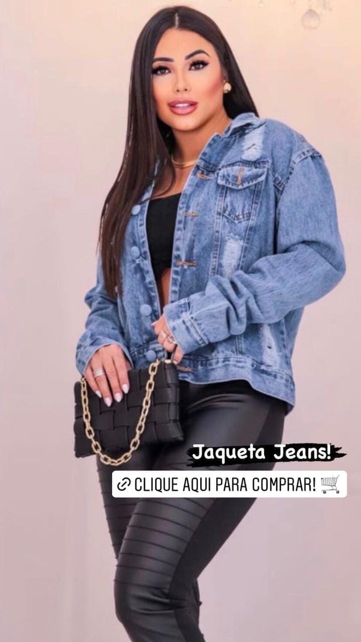 Jaqueta Jeans